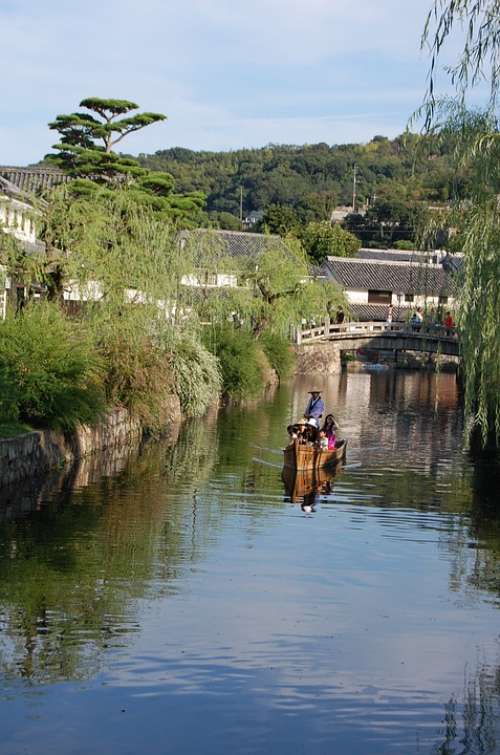 Kurashiki Okayama River Beauty Zone Japan