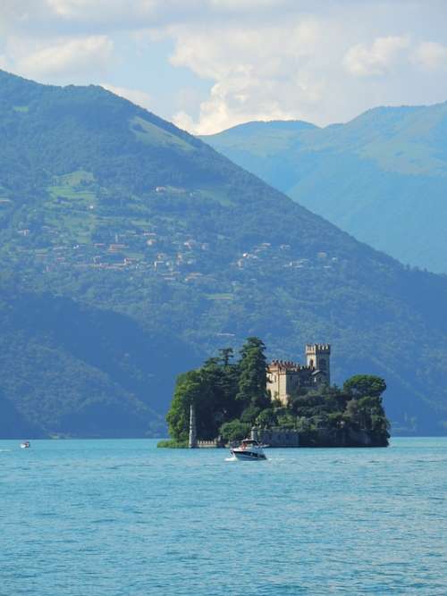 Lago Diseo Italy Nature Water Landscapes Lake