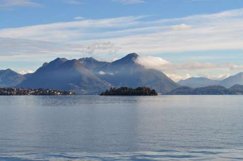Lago Maggiore Lake Nature Baveno Stresa Italy