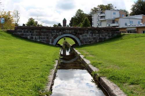 Laholm City Park Spring Halland