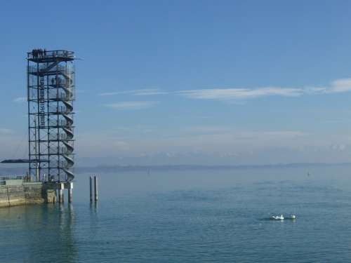 Lake Constance Friedrichshafen Observation Tower