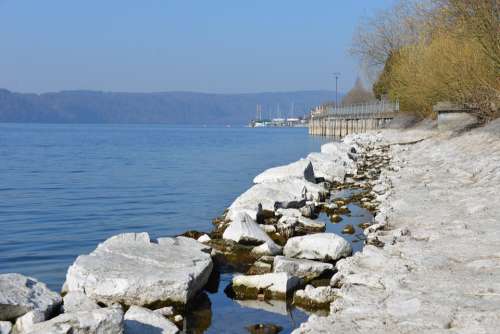 Lake Constance Water Beach Stones