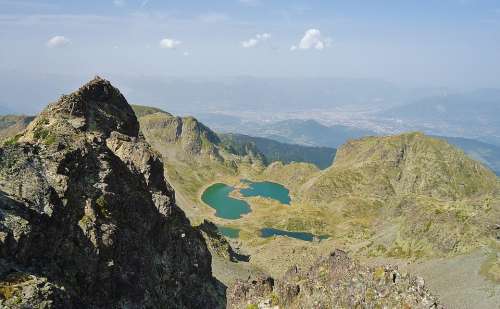 Lakes Robert Lakes Mountain Summit Panoramic Views