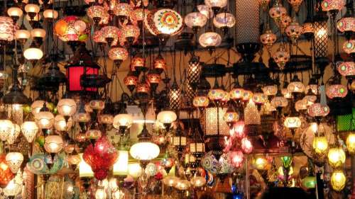Lamps Lanterns Istanbul Shopping Shop Lights