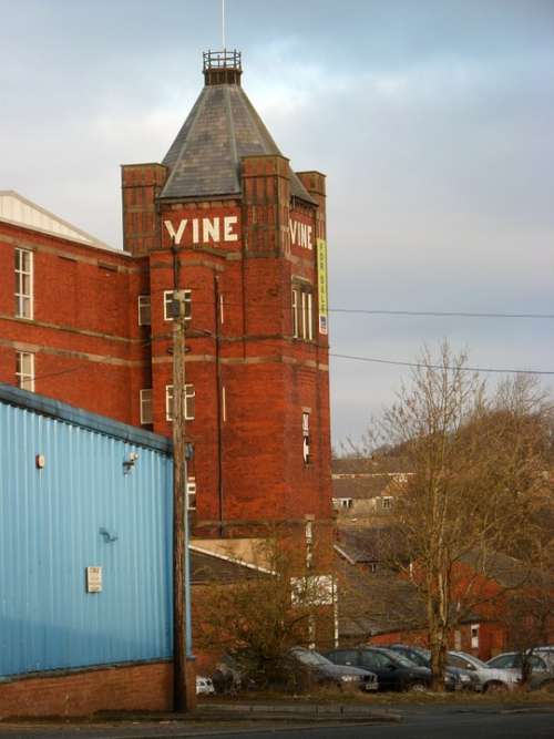 Lancashire Oswaldtwistle Vine Mill Mill Industry