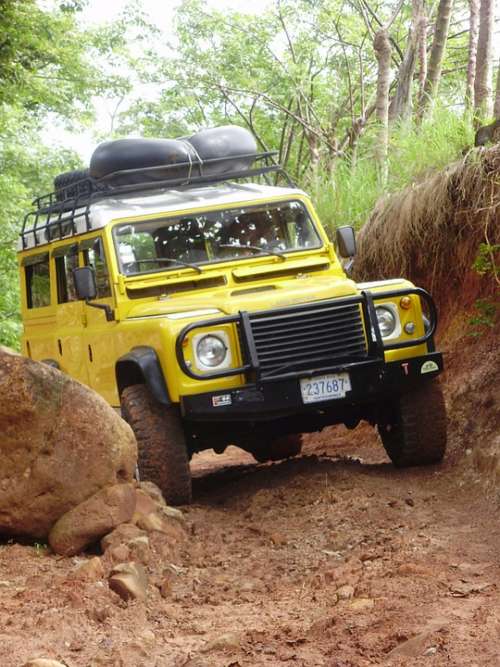 Landrover Land Rover Rock Dirt Road Tough