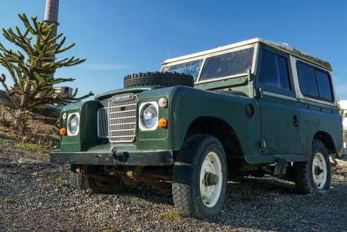 Landrover All Terrain Vehicle Old Auto Offroad