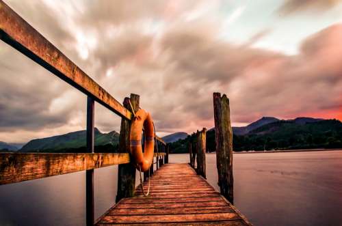 Landscape Spring Summer England Lake District