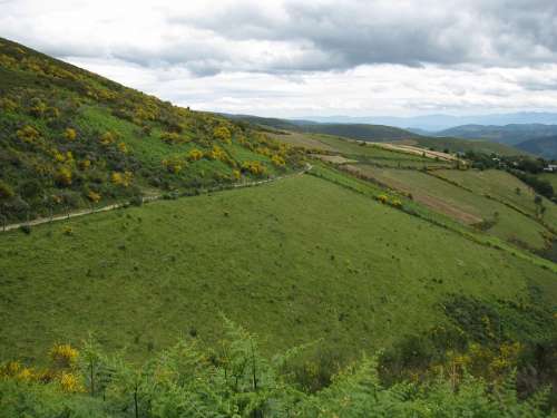 Landscape Galicia Ascent Piedrafita