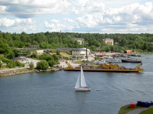 Landscape Water Scenic Coast Sweden Coastline