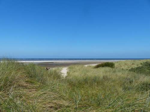 Langeoog East Frisia Island Coast North Sea Sea