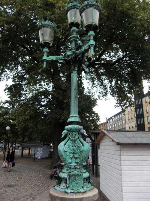 Lantern Sweden Gothenburg Marketplace Downtown