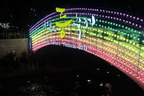 Lantern Festival Seoul Cheonggyecheon Stream