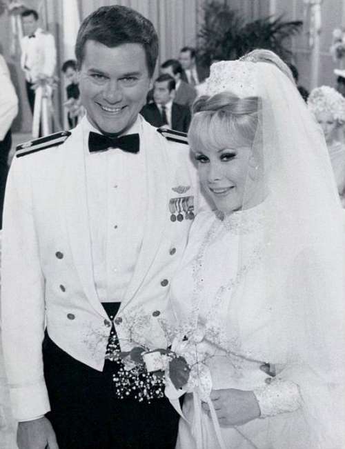 Larry Hagman Barbara Eden Actor Actress Television