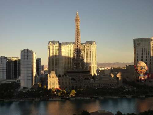 Las Vegas Eiffel Tower Usa Places Of Interest