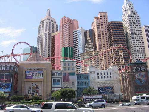 Las Vegas New York Theme Casino Nevada Building