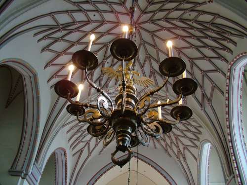 Latvia Riga Church Gothic