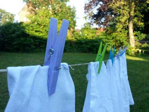 Laundry Clothespins Clothes Line Dry Wash Hang