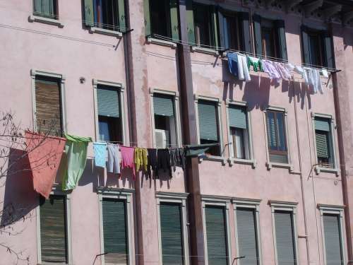 Laundry Venice Was Italy House Wash