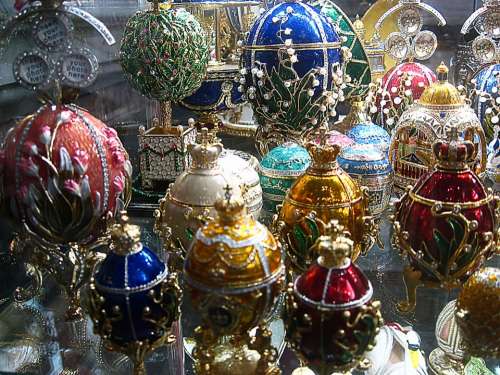 Lay Eggs Decorated Isaac Church Peter Russia