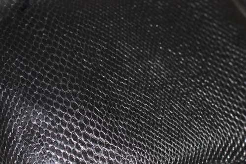 Leather Snake Bag Materials Stuff Black Fashion