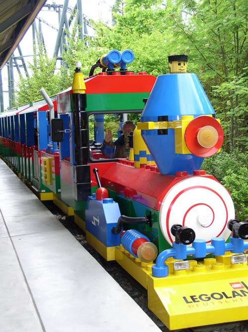 Legoland Günzburg Train Railway Locomotive
