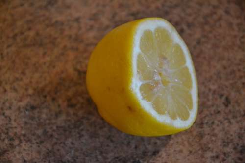 Lemon Butterfly Goes Fruit Vitamin Vitamins