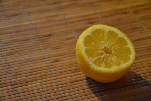 Lemon Butterfly Goes Fruit Vitamin Vitamins