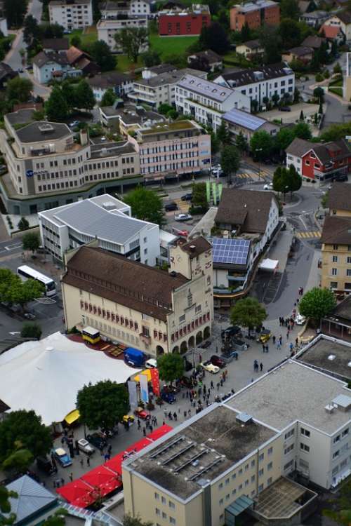 Liechtenstein City Buildings