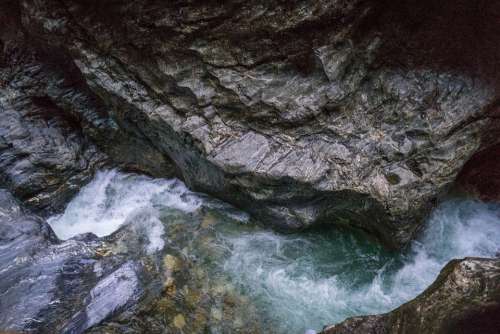 Liechtensteinklamm Gorge Austria Water Rocks