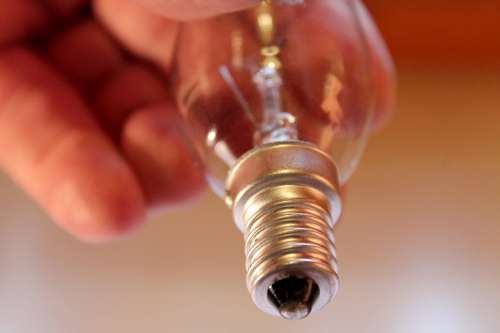 Light Bulb Light Bulbs Hand Finger Bulbs 25 Watt