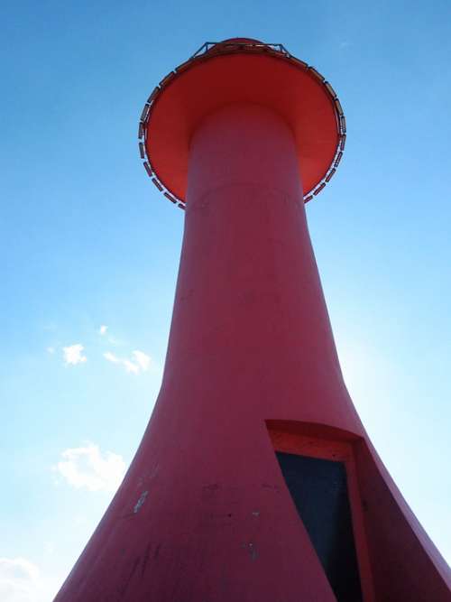 Lighthouse Little Red Lighthouse Sokcho Gangwon Do