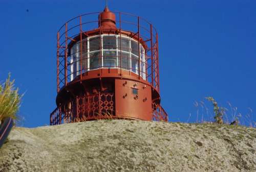 Lighthouse Beacon Coast Sea Coastline Old