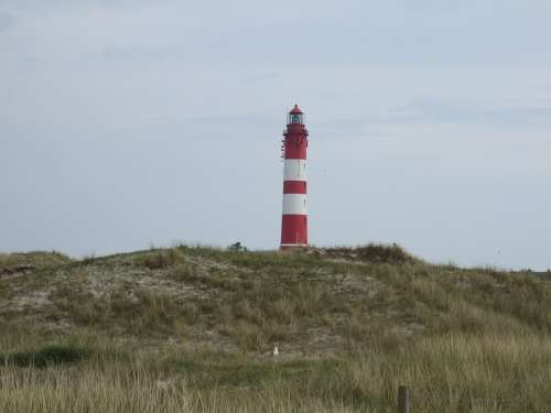 Lighthouse North Sea Island Wadden Sea