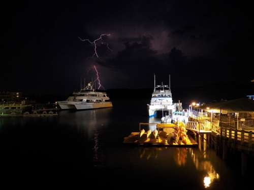 Lightning Storm Stormy Sky Thunder Storm