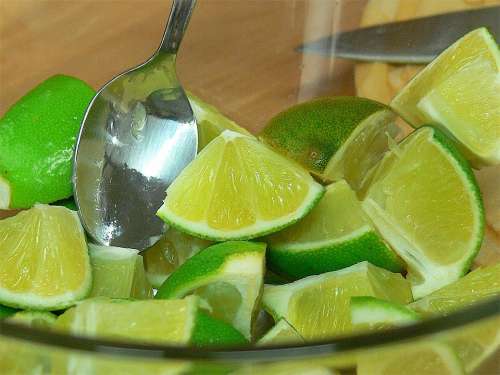 Lime Lime Slices Food Eat Edible Lemon Sour