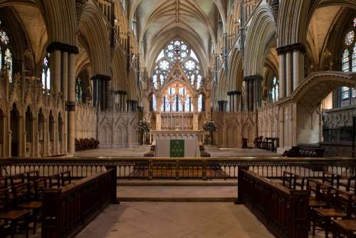 Lincoln Cathedral Altar Communion Rail