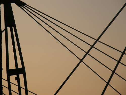 Lines Cables Roof Span