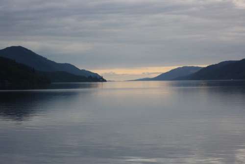 Loch Ness Lake Scotland Scottish Water Landscape