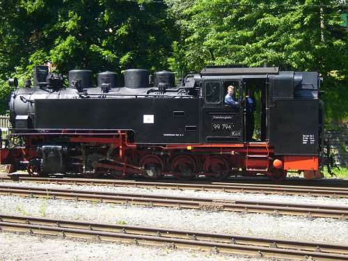 Locomotive Vehicles Railway Metal Old