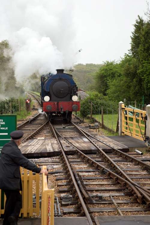 Locomotive Railway Heritage Steam Track Points