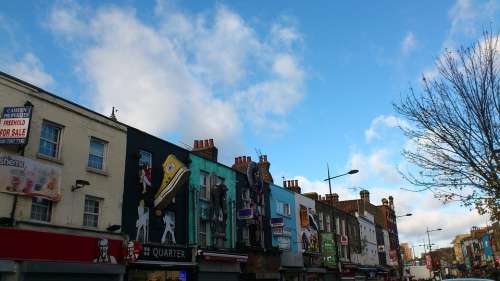 London City Sky Clouds Cities Urban Famous House