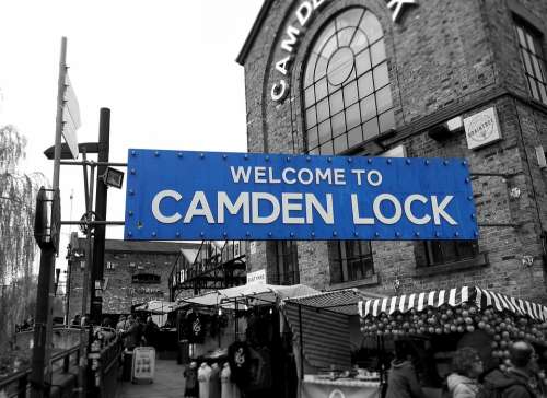 London Camden Briton City Road Market England