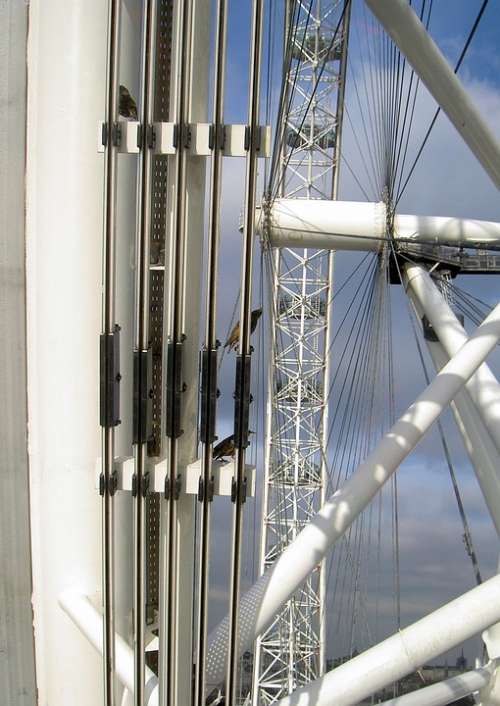 London London Eye Attraction Ferris Wheel