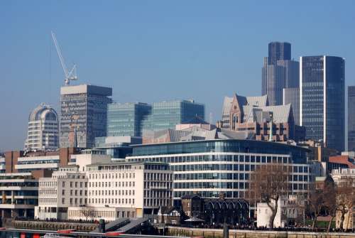 London Skyline Offices City Architecture