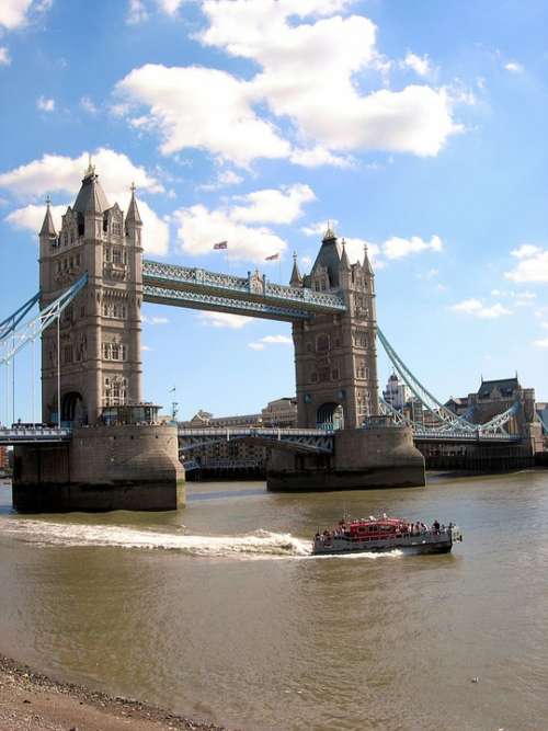 London Bridge River City England Uk Britain