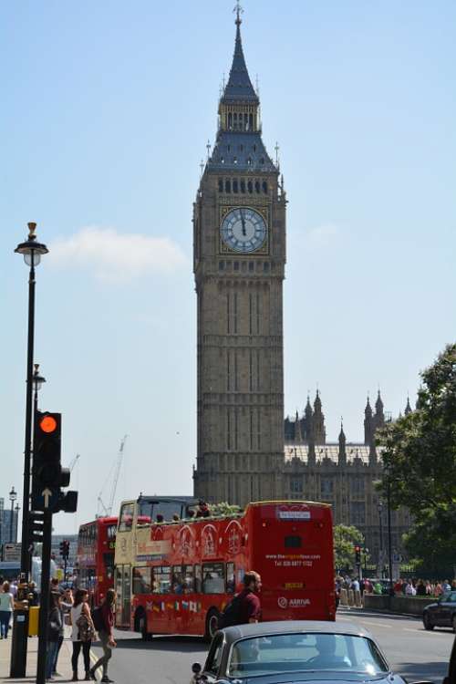 London Big Ben Tower England Uk United Kingdom