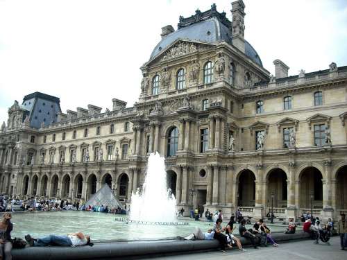 Louvre Paris France French City Architecture