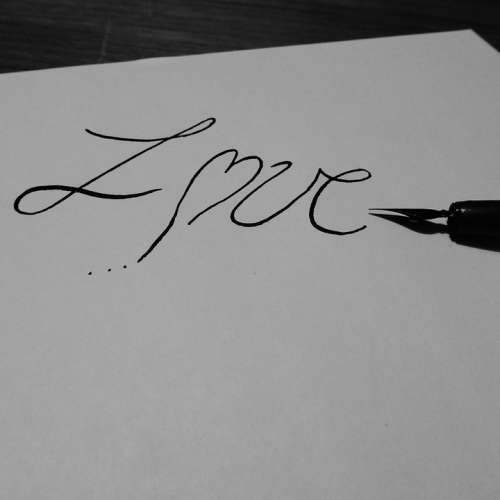 Love Letters Heart Love Letter Love You Ink