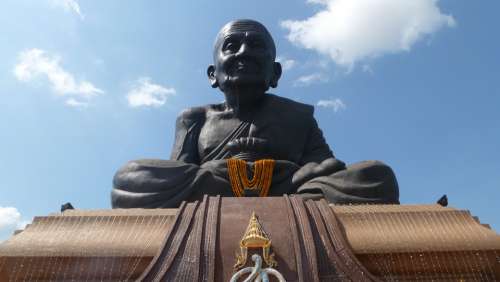 Luang Po Tuad Buddha Buddhism Asia Meditate